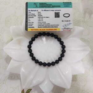 Natural Black Tourmaline Bracelet